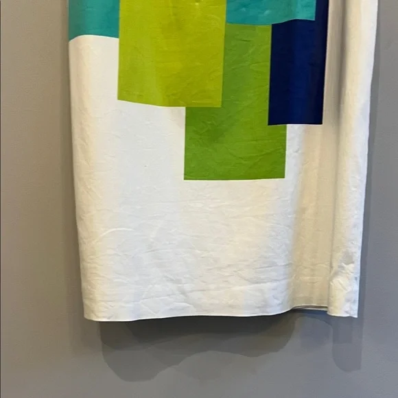 Leslie Fay Colorful Geometric Print Dress - Picture 5 of 15